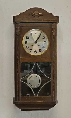 Wanduhr regulator jugendstil - wanduhr,