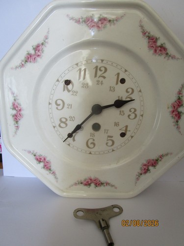 Antik küchenuhr rosa - küchenuhr,