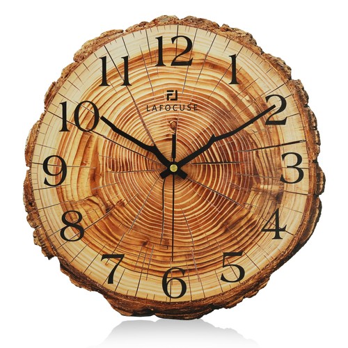 Jugendstil wanduhr holz mdf - wanduhr,