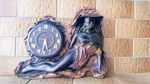 Wanduhr leder polen frau - leder,,
