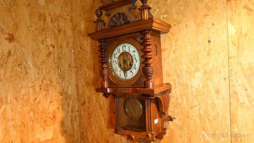 Gründerzeit regulator wanduhr - regulator,