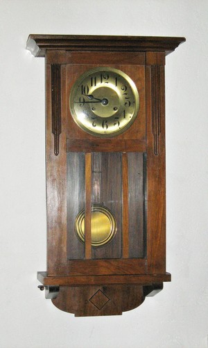 Jugendstil wanduhr kienzle - jugendstil,