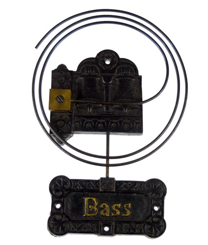 Antike bass gongfeder - antike,