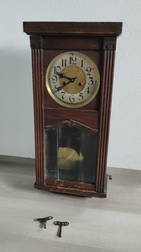 Pendeluhr wanduhr 1890 1920 - wanduhr, 1890-1920