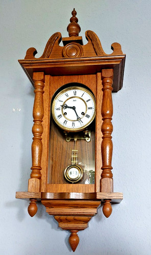 Jws hermle wanduhr eiche - jws/,