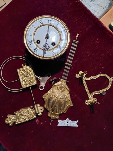 Jugendstil regulator uhrwerk - regulator,